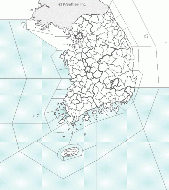 풍랑지도이미지
