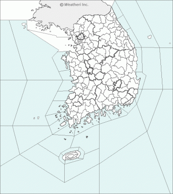 풍랑지도이미지