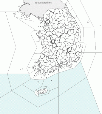 풍랑지도이미지