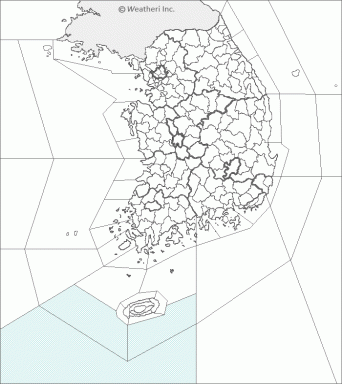 풍랑지도이미지