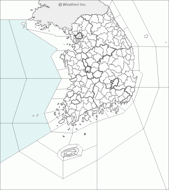 풍랑지도이미지