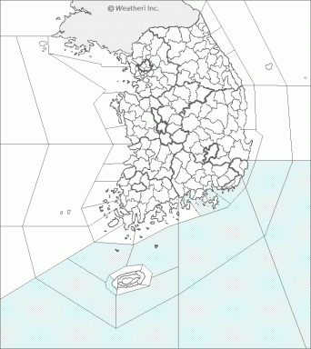 풍랑지도이미지