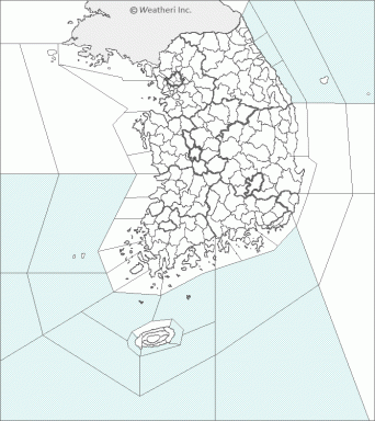 풍랑지도이미지