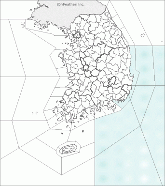 풍랑지도이미지