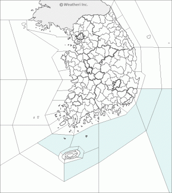 풍랑지도이미지