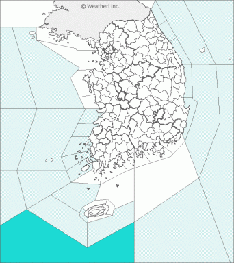 풍랑지도이미지