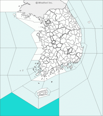 풍랑지도이미지