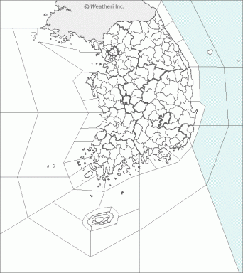 풍랑지도이미지