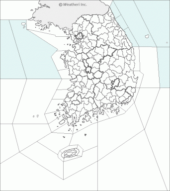 풍랑지도이미지