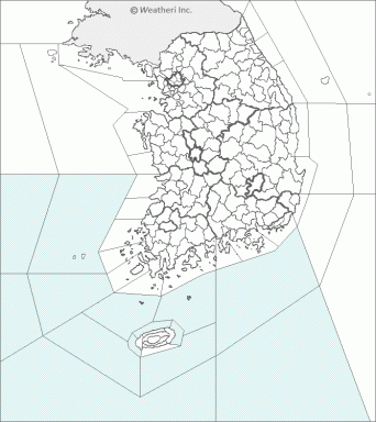 풍랑지도이미지