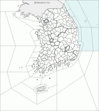 풍랑지도이미지