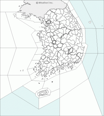 풍랑지도이미지