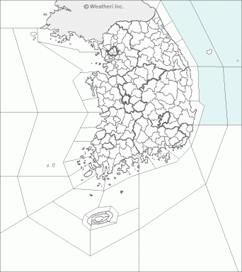 풍랑지도이미지