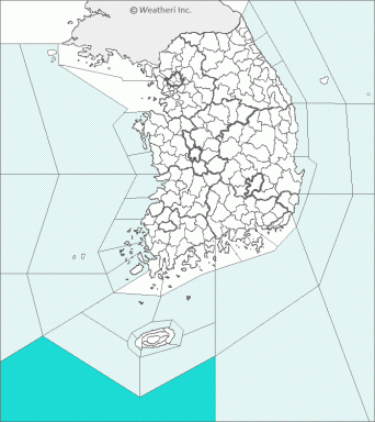 풍랑지도이미지