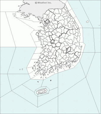 풍랑지도이미지