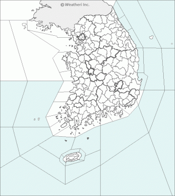 풍랑지도이미지