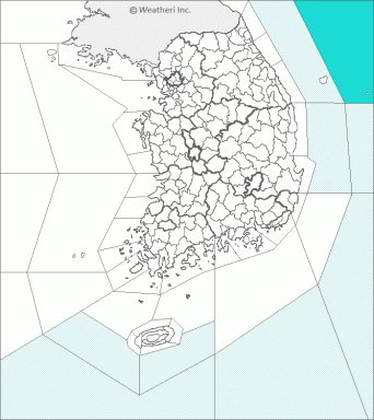 풍랑지도이미지