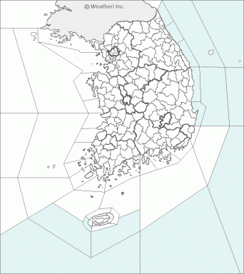 풍랑지도이미지