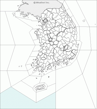 풍랑지도이미지