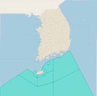 풍랑지도이미지