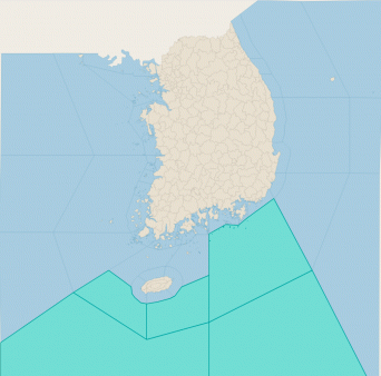 풍랑지도이미지