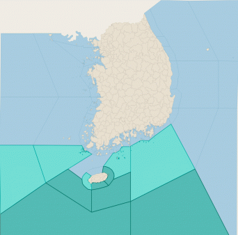 풍랑지도이미지