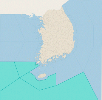 풍랑지도이미지