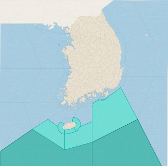 풍랑지도이미지